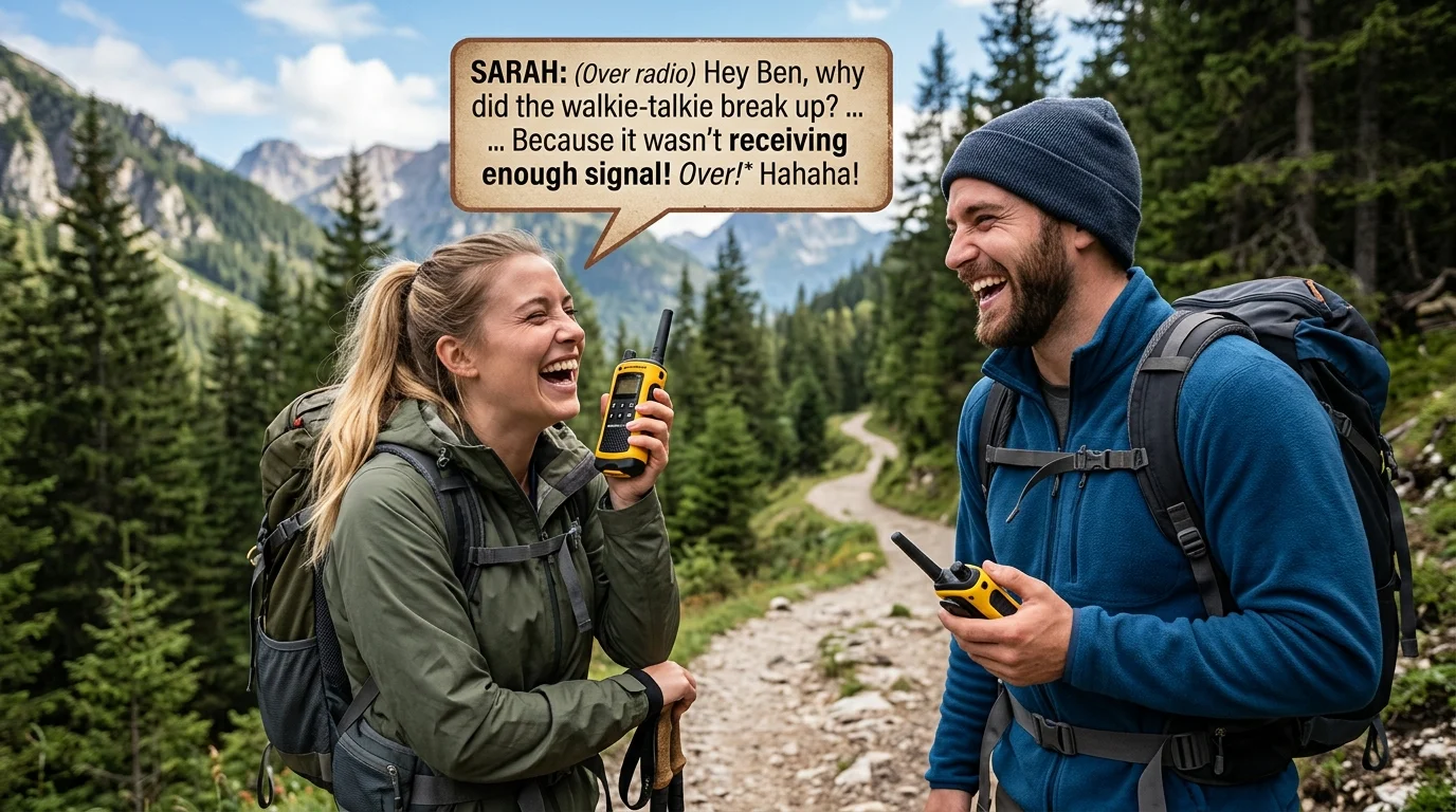 30 Extra Walkie Talkie Jokes