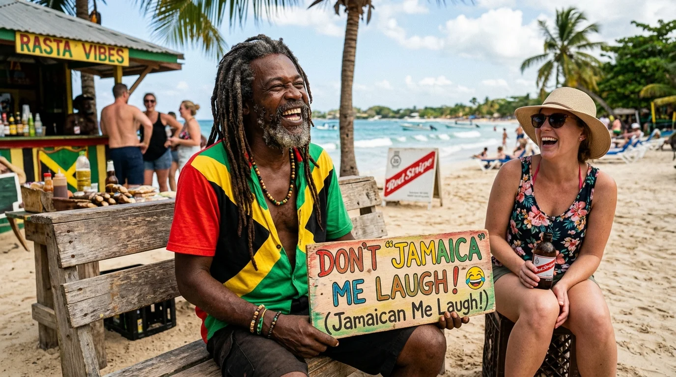 Beach Jamaica Puns