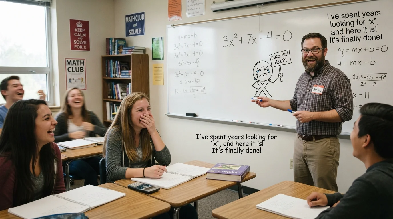 Classroom Algebra Jokes That Add Up to Fun