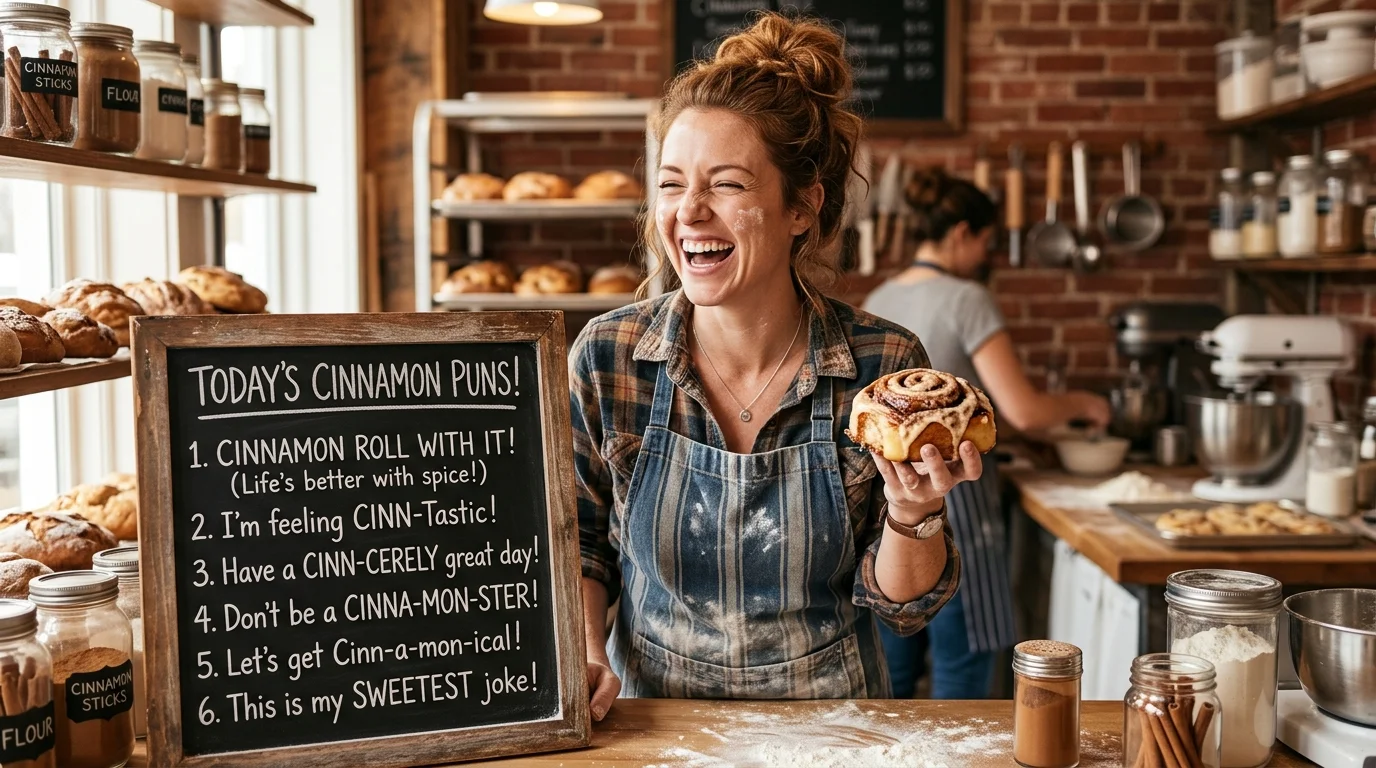 Funny Cinnamon Puns