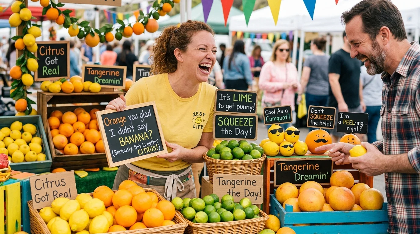 Funny Citrus Puns