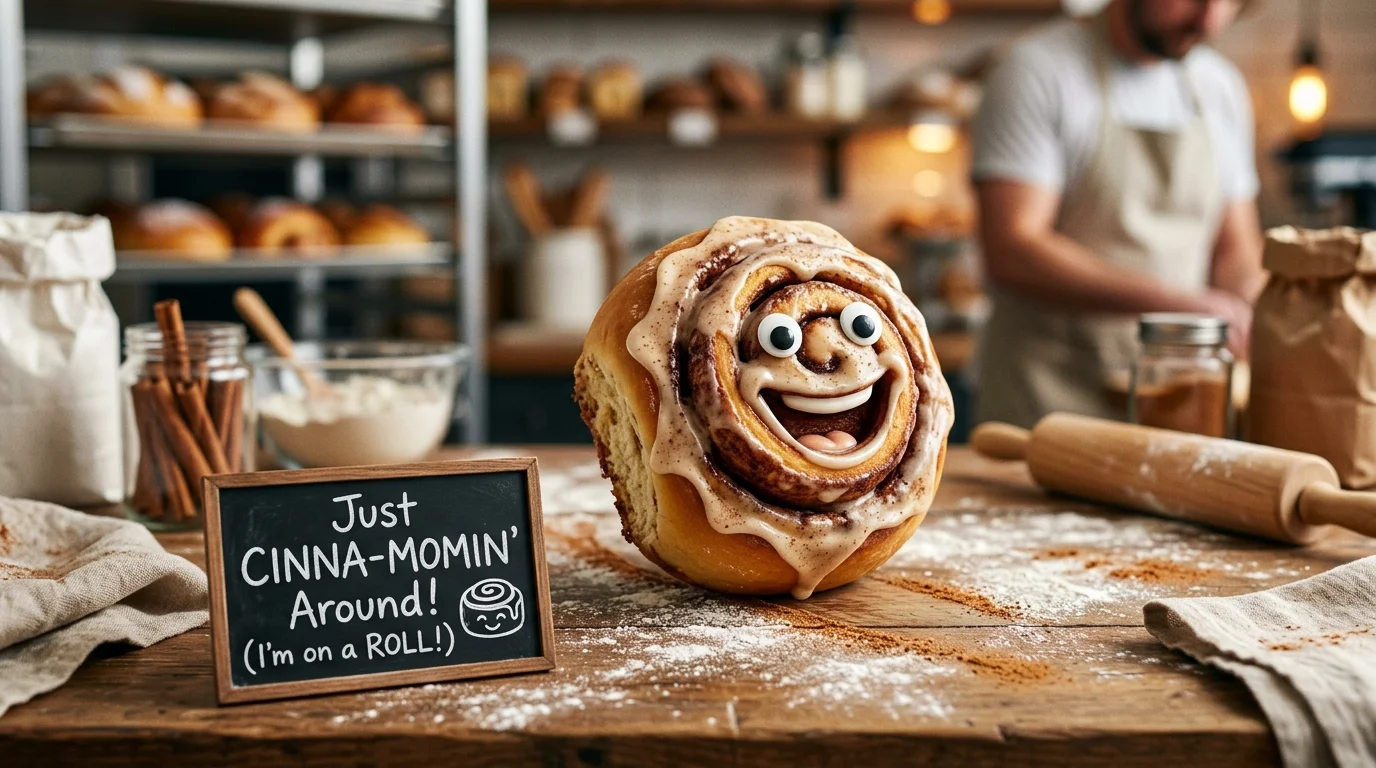 🍩 30 Extra Cinnamon Puns