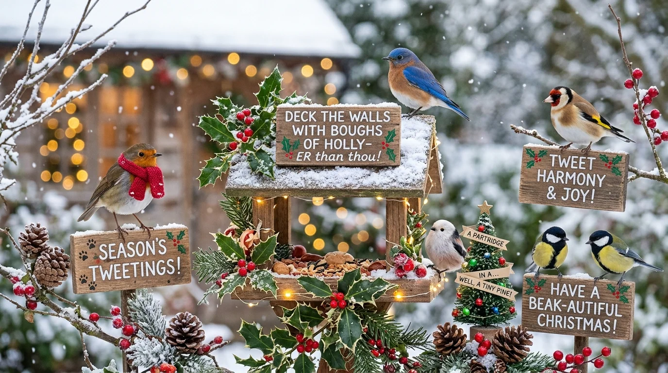 30 Extra Bird Christmas Puns