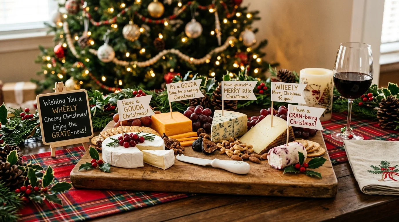 30 Extra Christmas Cheese Puns