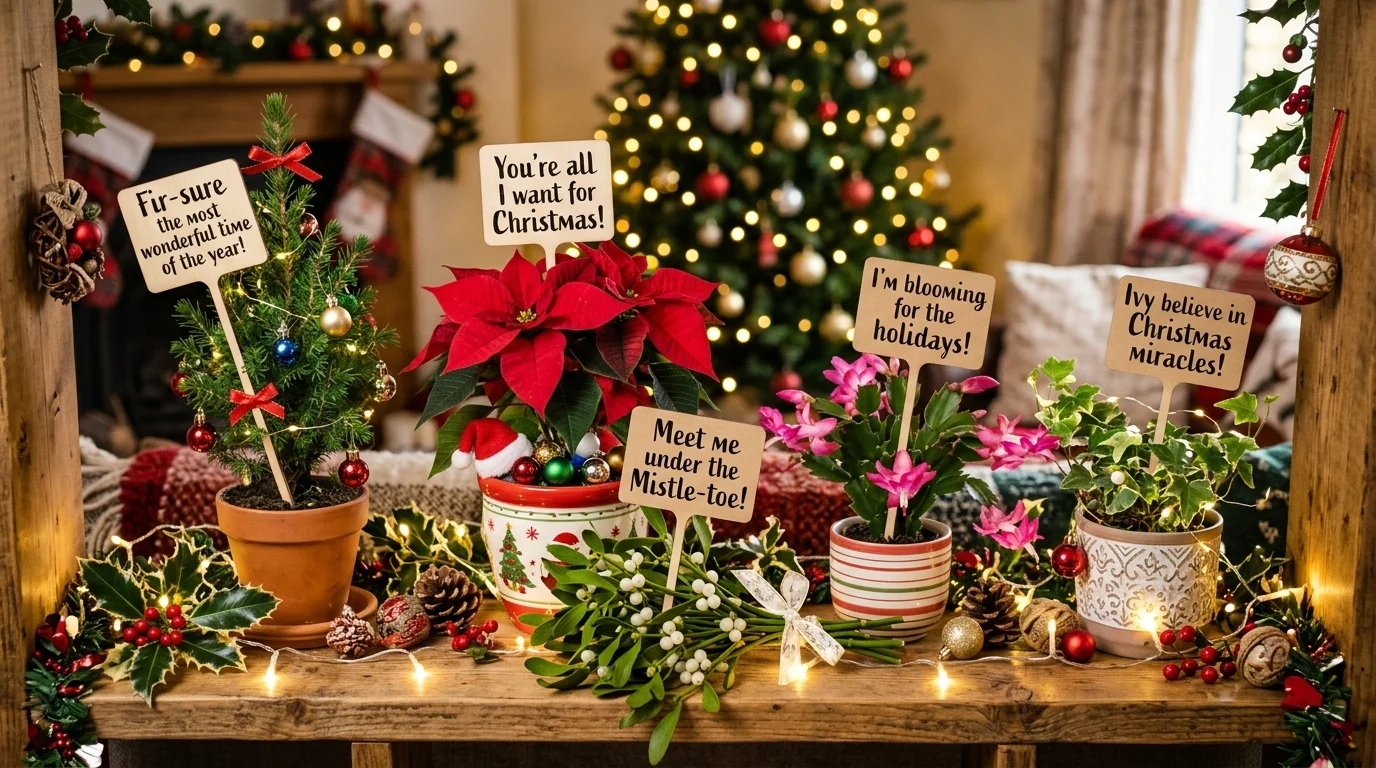 30 Extra Christmas Plant Puns