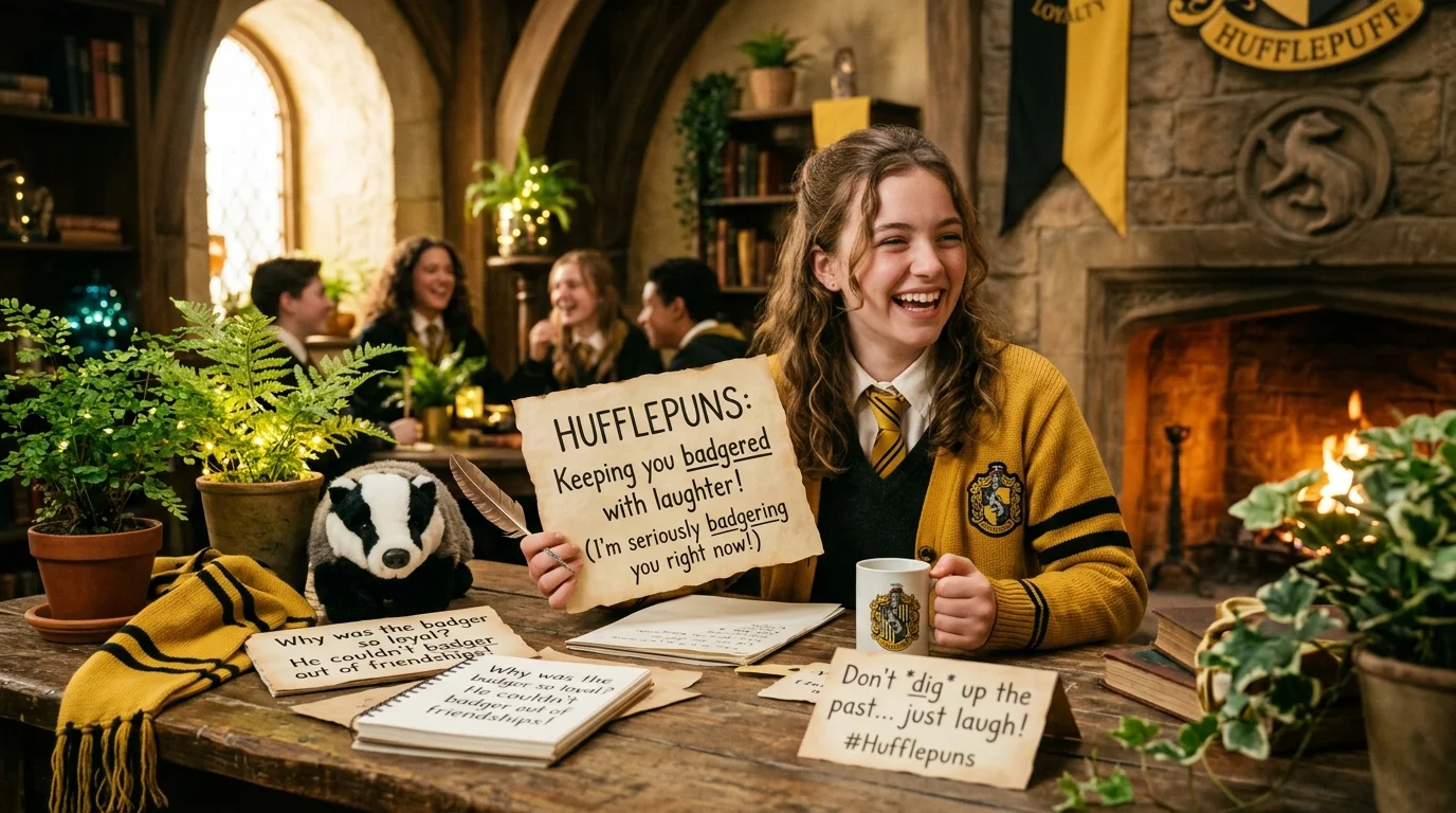 30 Extra Hufflepuff Puns