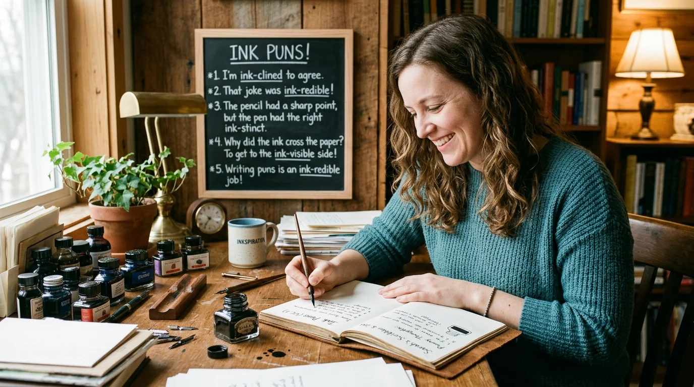 30 Extra Ink Puns