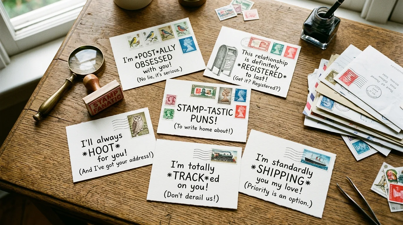 30 Extra Stamp Puns