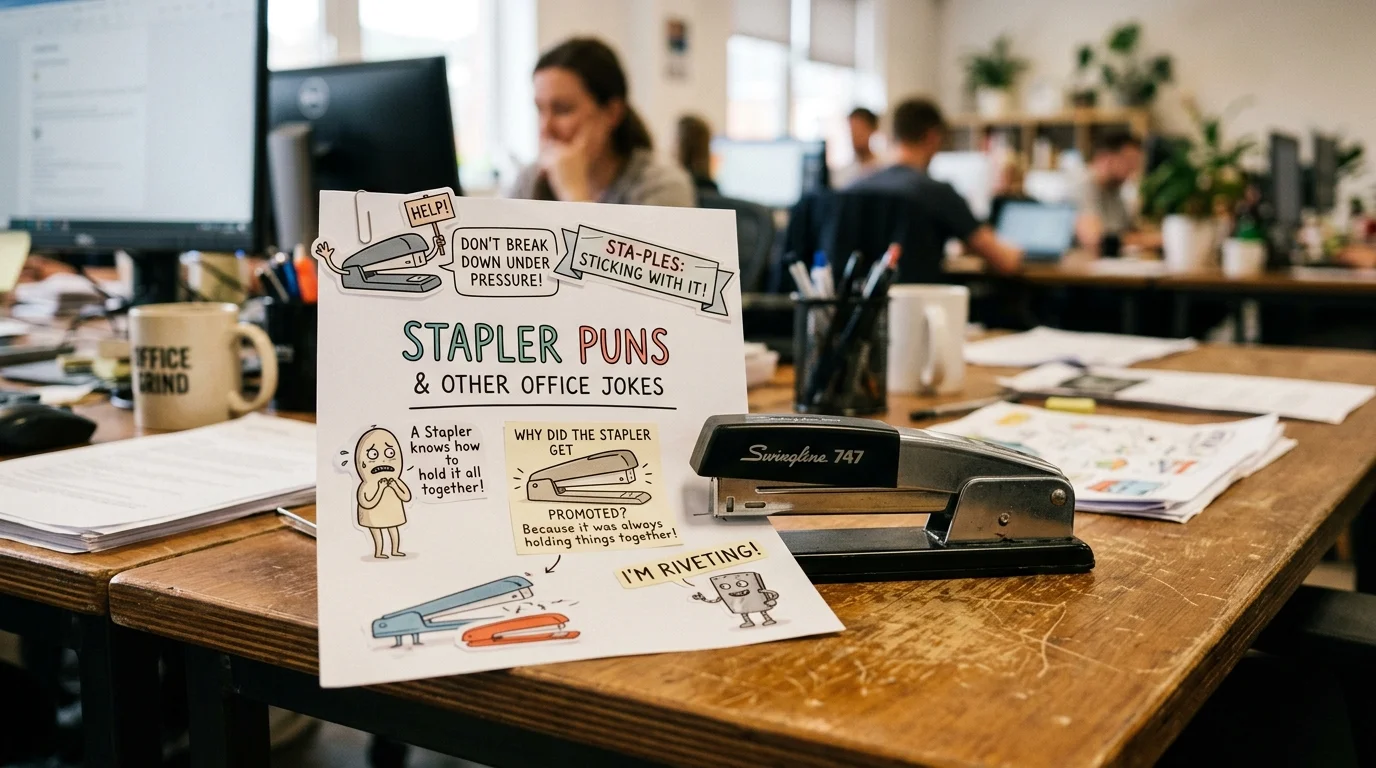 30 Extra Stapler Puns