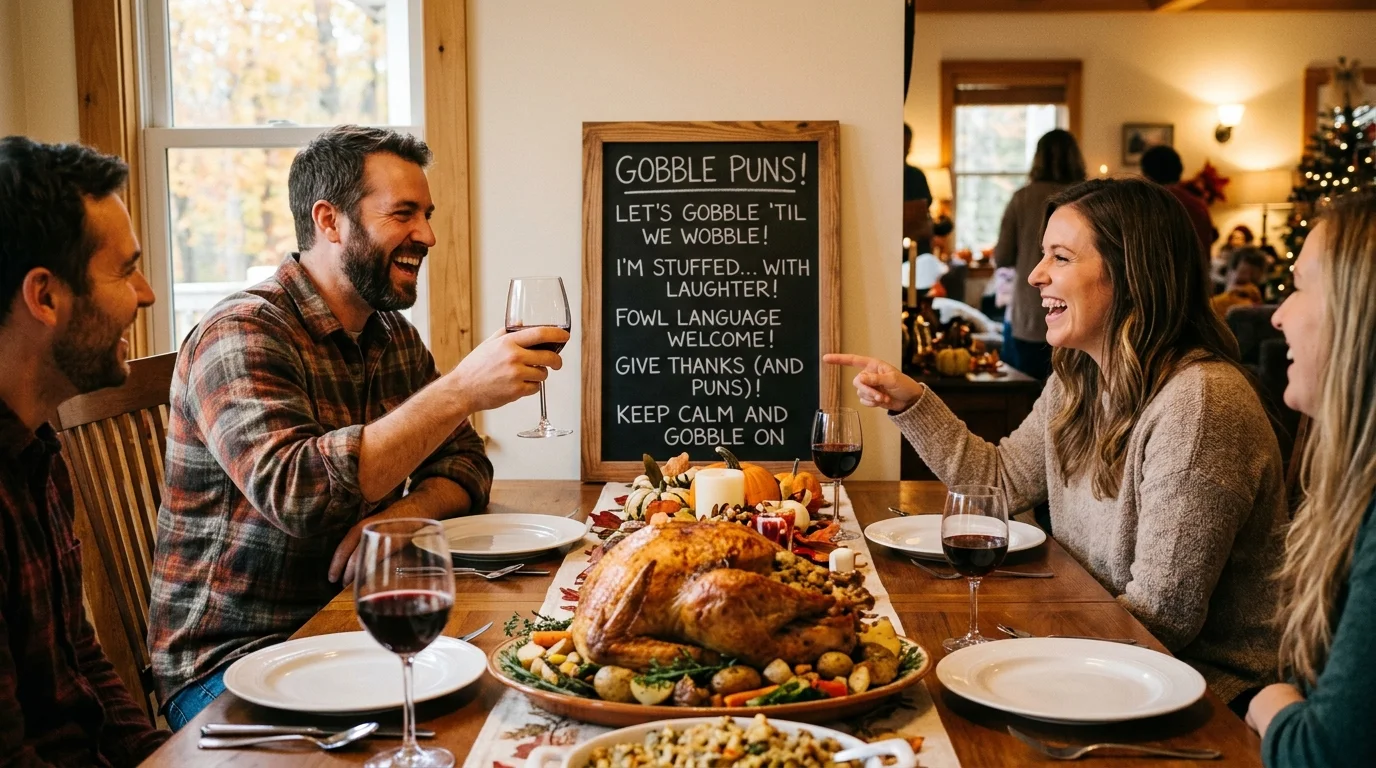 50 Extra Gobble Puns