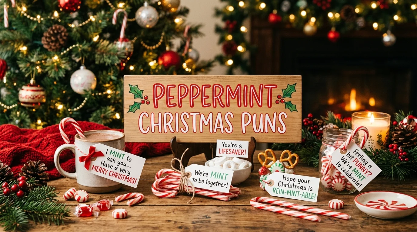 Candy Cane Peppermint Puns