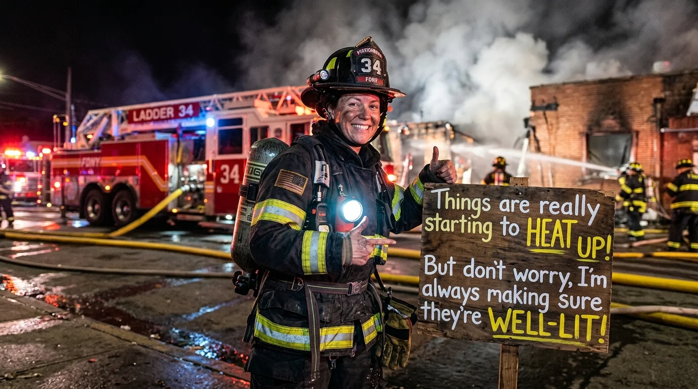 Funny Firefighter Puns