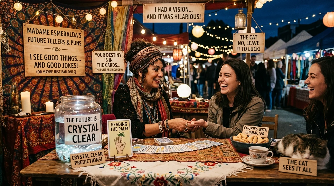 Funny Fortune Teller Puns