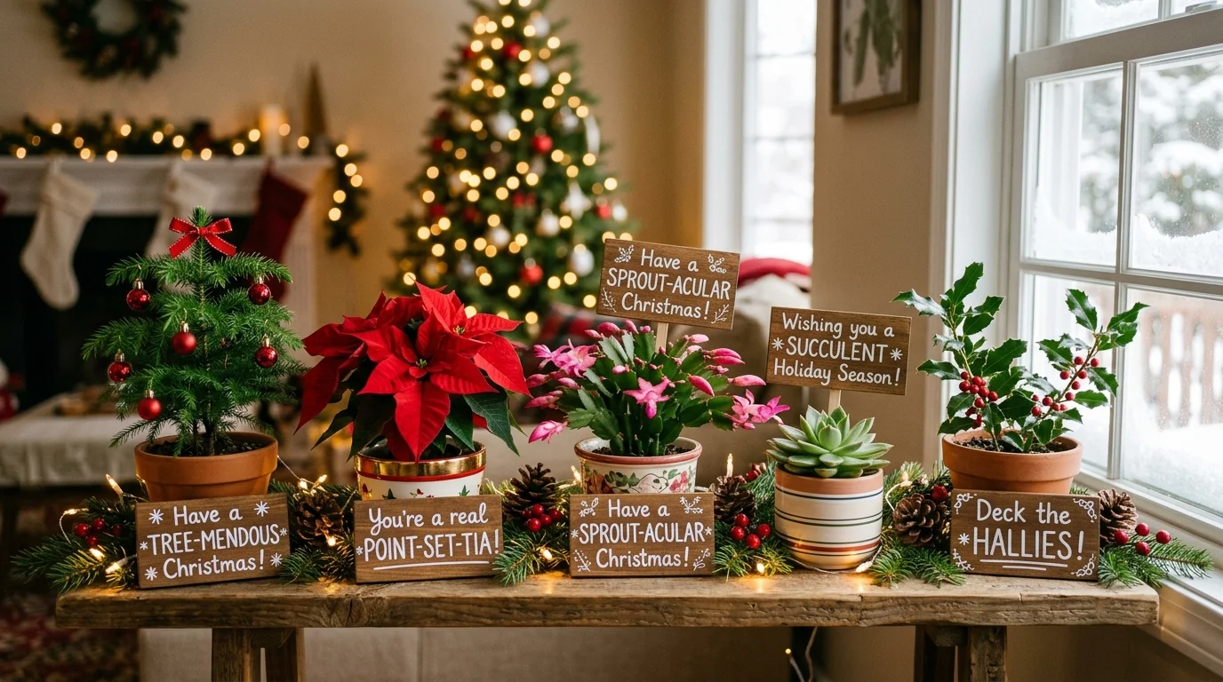 Poinsettia Puns