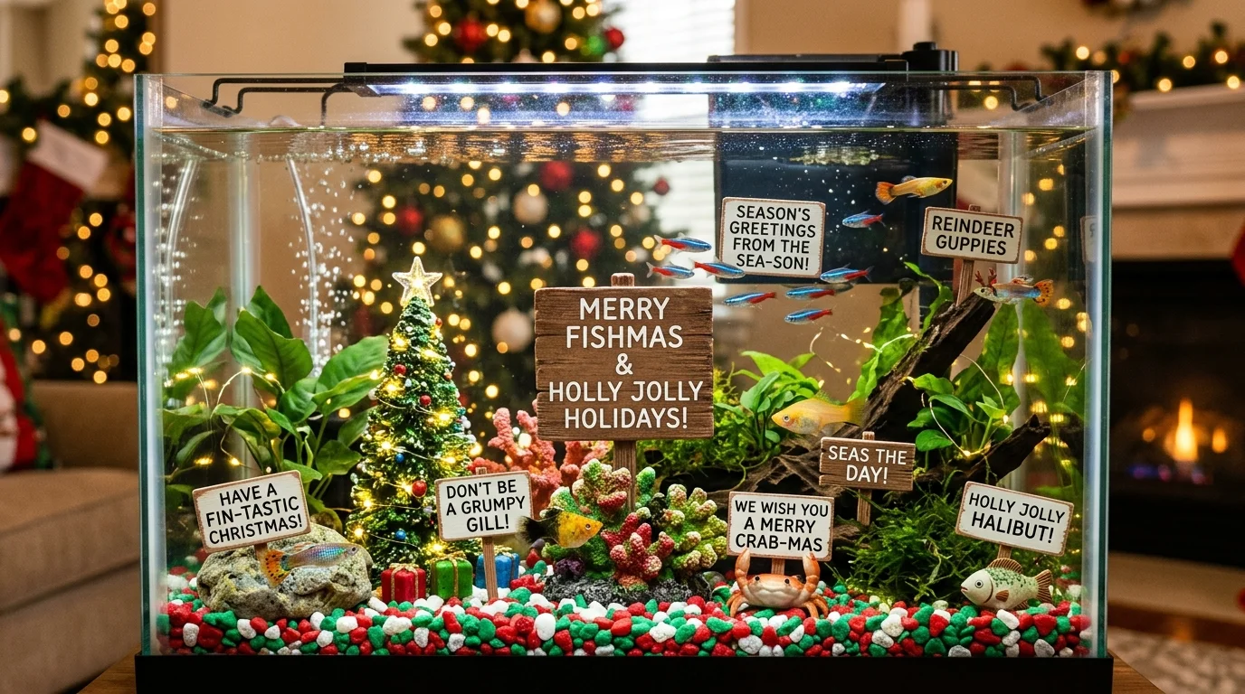 Santa Fish Puns