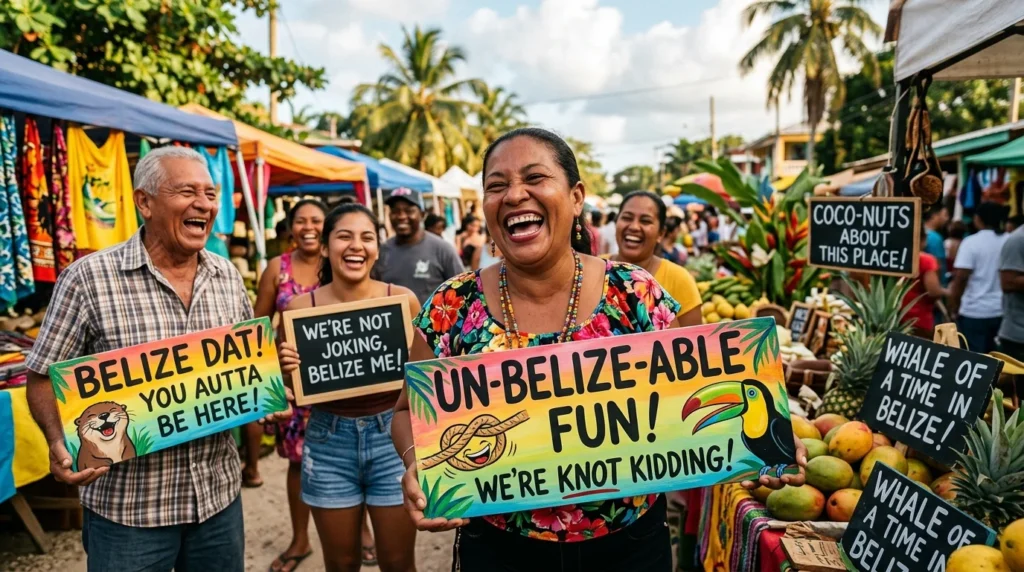 belize puns