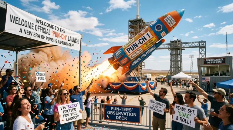 launch puns