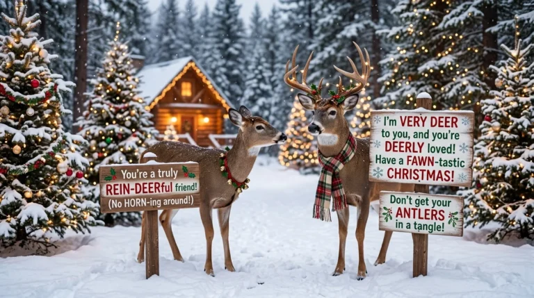 christmas deer puns
