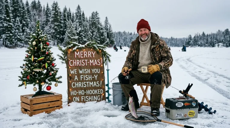 christmas fishing puns