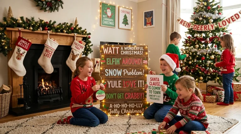christmas kids puns