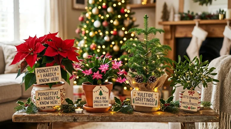 christmas plant puns
