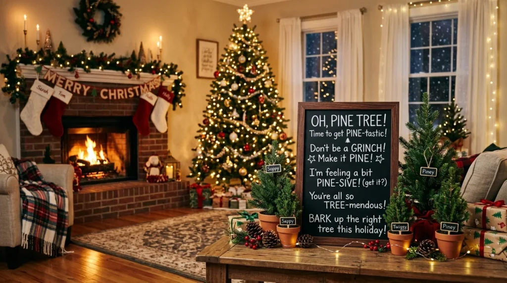 christmas trees puns