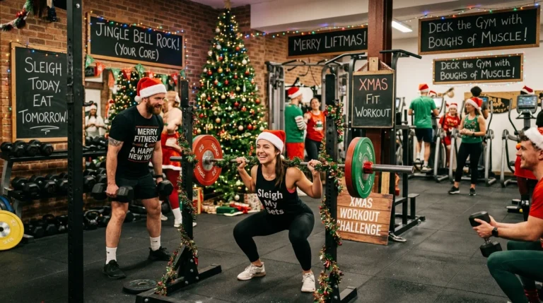 christmas workout puns
