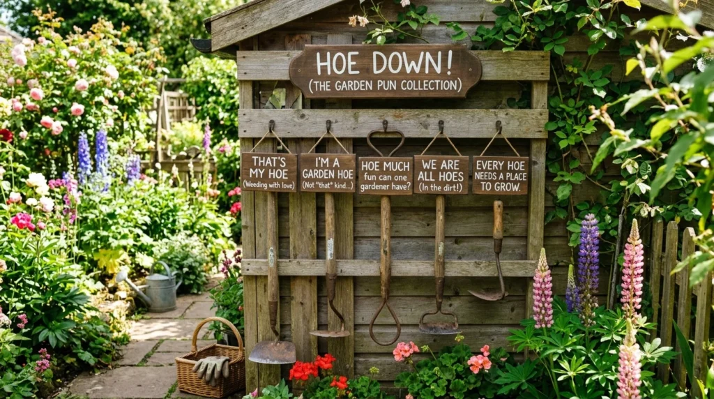 hoe puns