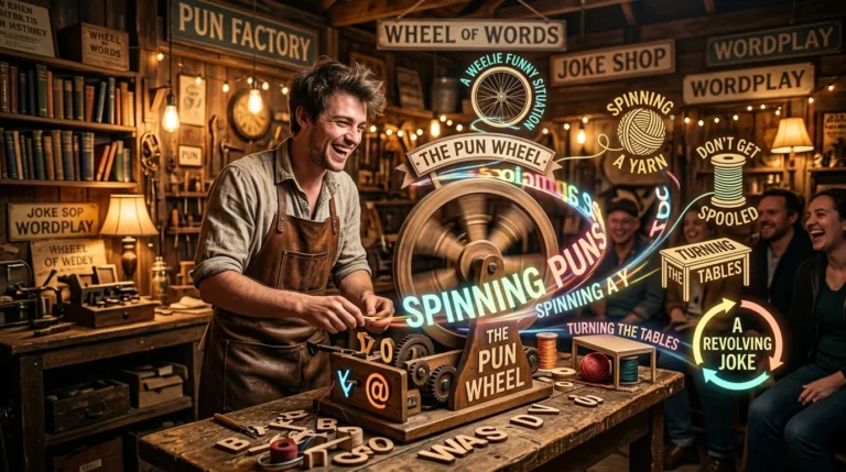 spinning puns